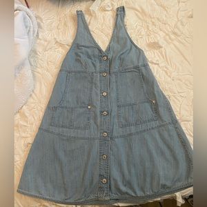 Free People Denim Jumper XS